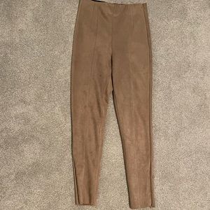 Tan Suede Pants 🥥👖🥯
